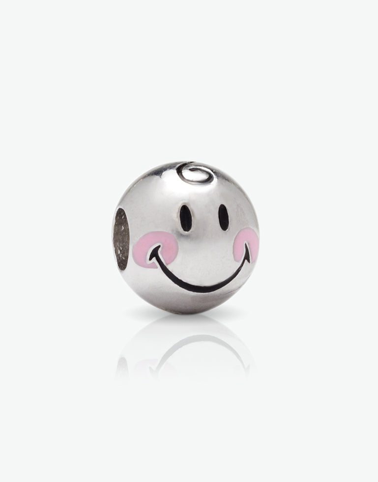 Emoticons - Charm Ottimista Girl argento cod. 0.06353