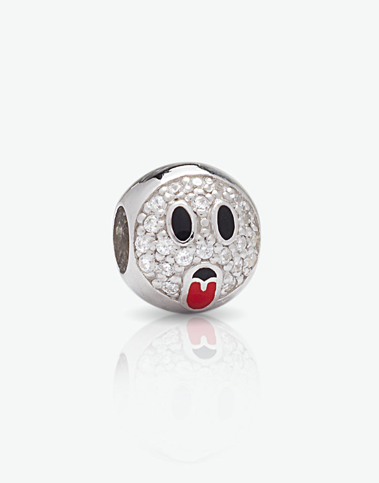 Emoticons - Charm Linguaccia argento cod. 0.06356