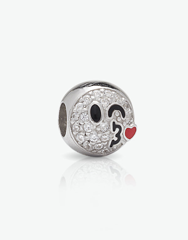 Emoticons - Charm Bacio argento cod. 0.06361