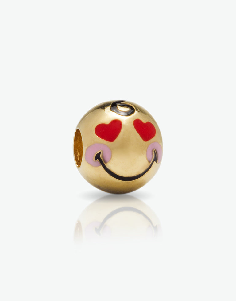 Emoticons - Charm Innamorato Boy dorato cod. 0.06368