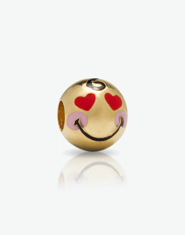 Emoticons - Charm Innamorata Girl dorato cod. 0.06369