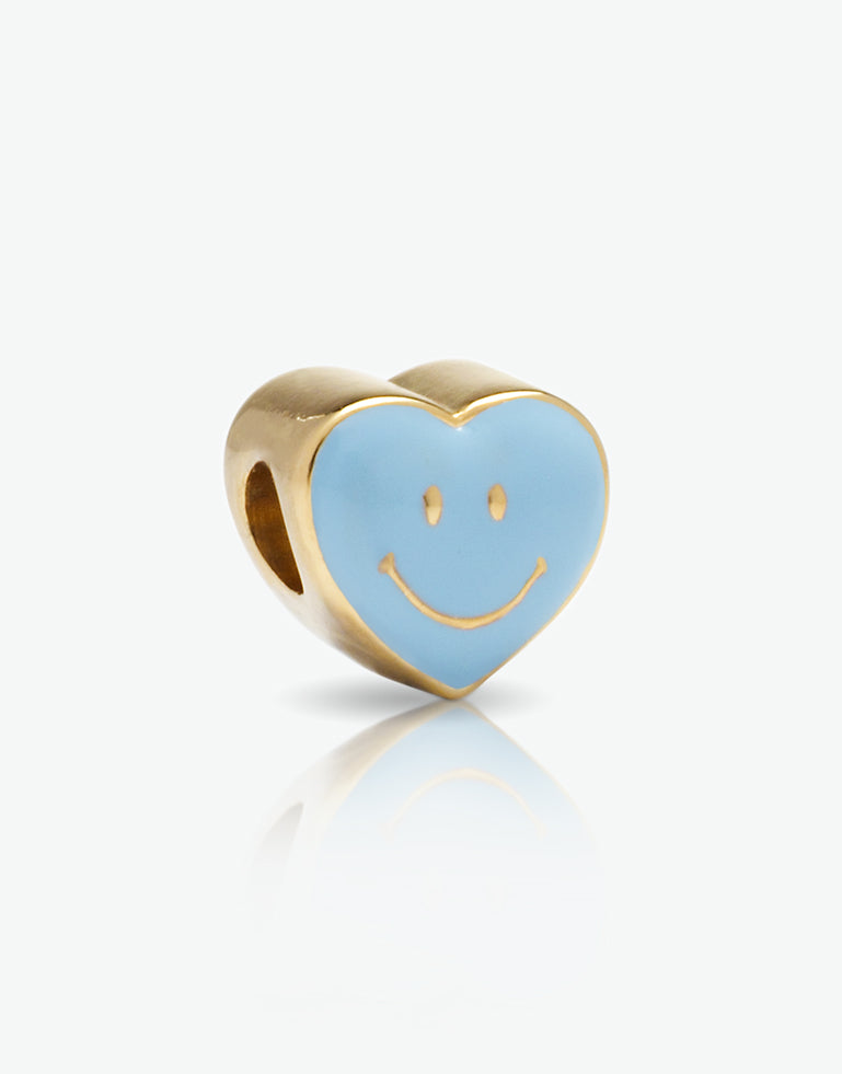 Emoticons - Charm Cuore Boy dorato cod. 0.06372