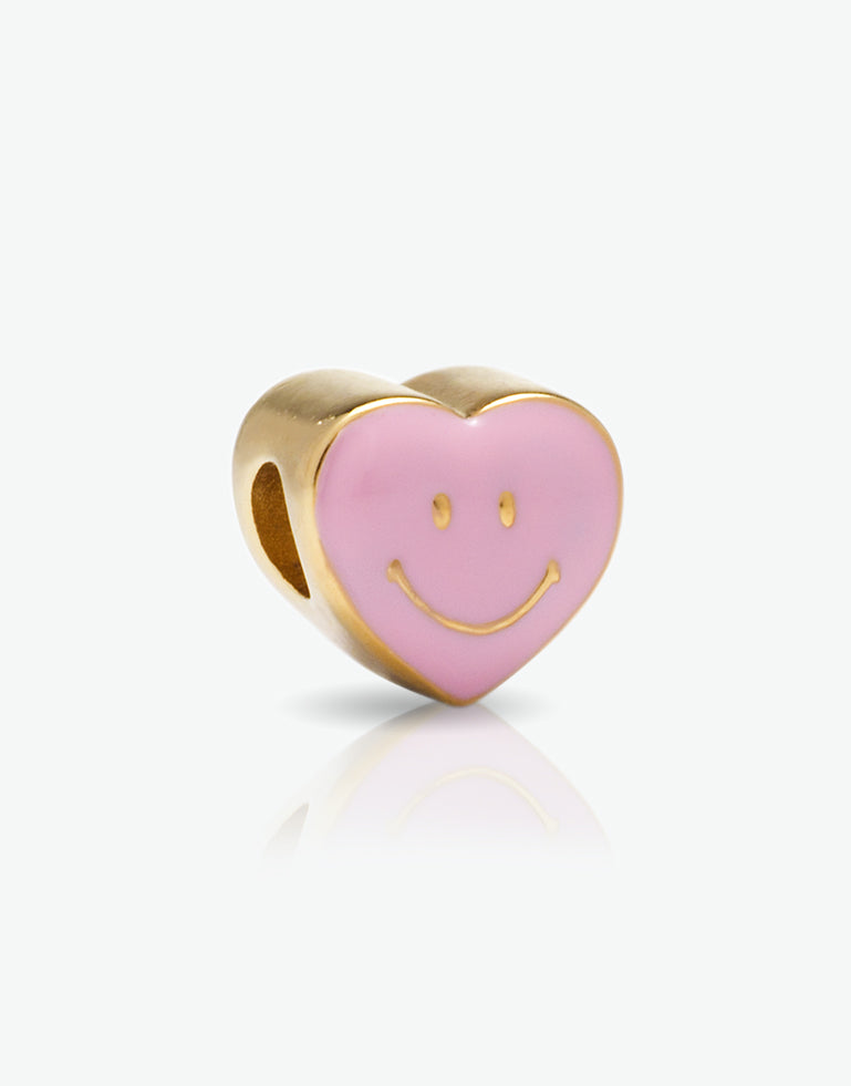 Emoticons - Charm Cuore Girl dorato cod. 0.06373