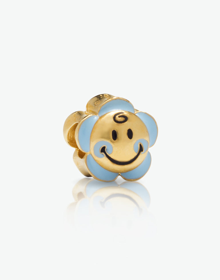 Emoticons - Charm Fiore Boy dorato cod. 0.06374